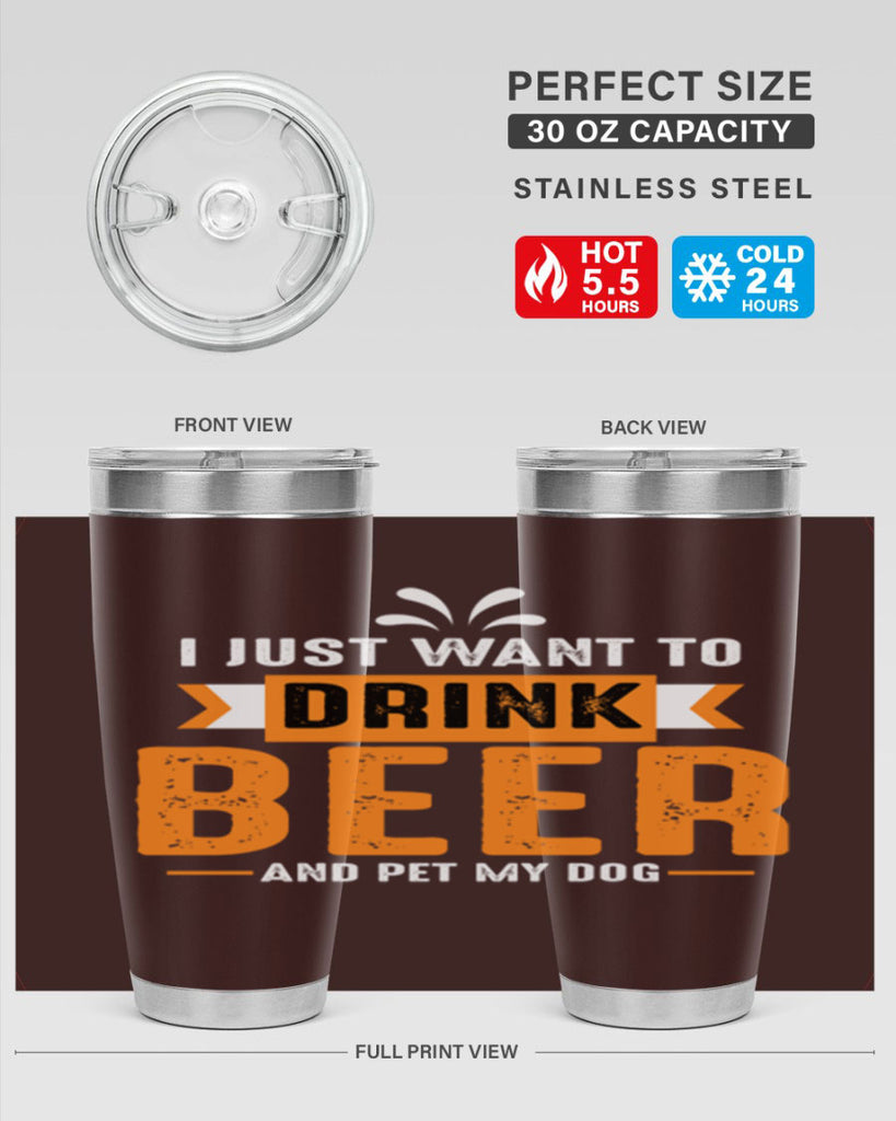 i just want drink beer 151#- beer- Tumbler