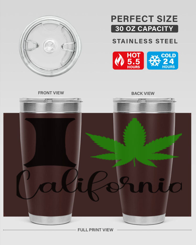 i weed california 133#- marijuana- Tumbler