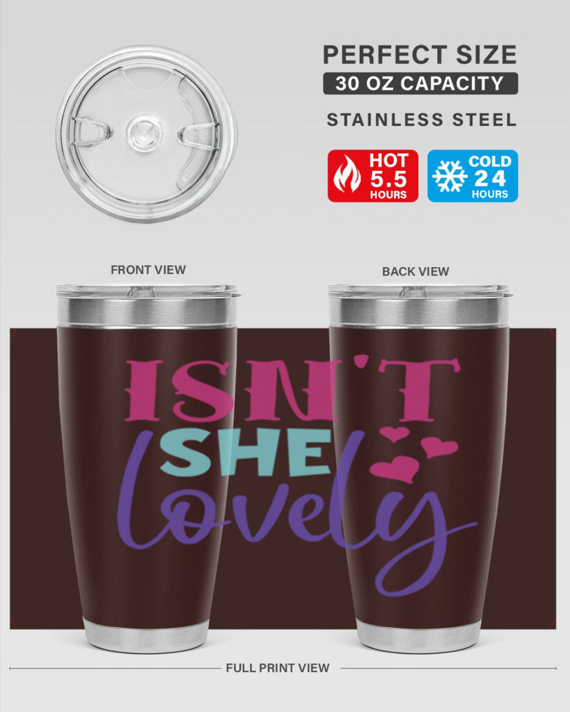 isnt she lovely Style 236#- baby- tumbler