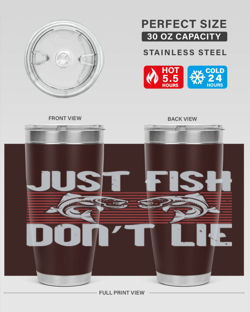 just fish don’t lie 249#- fishing- Tumbler