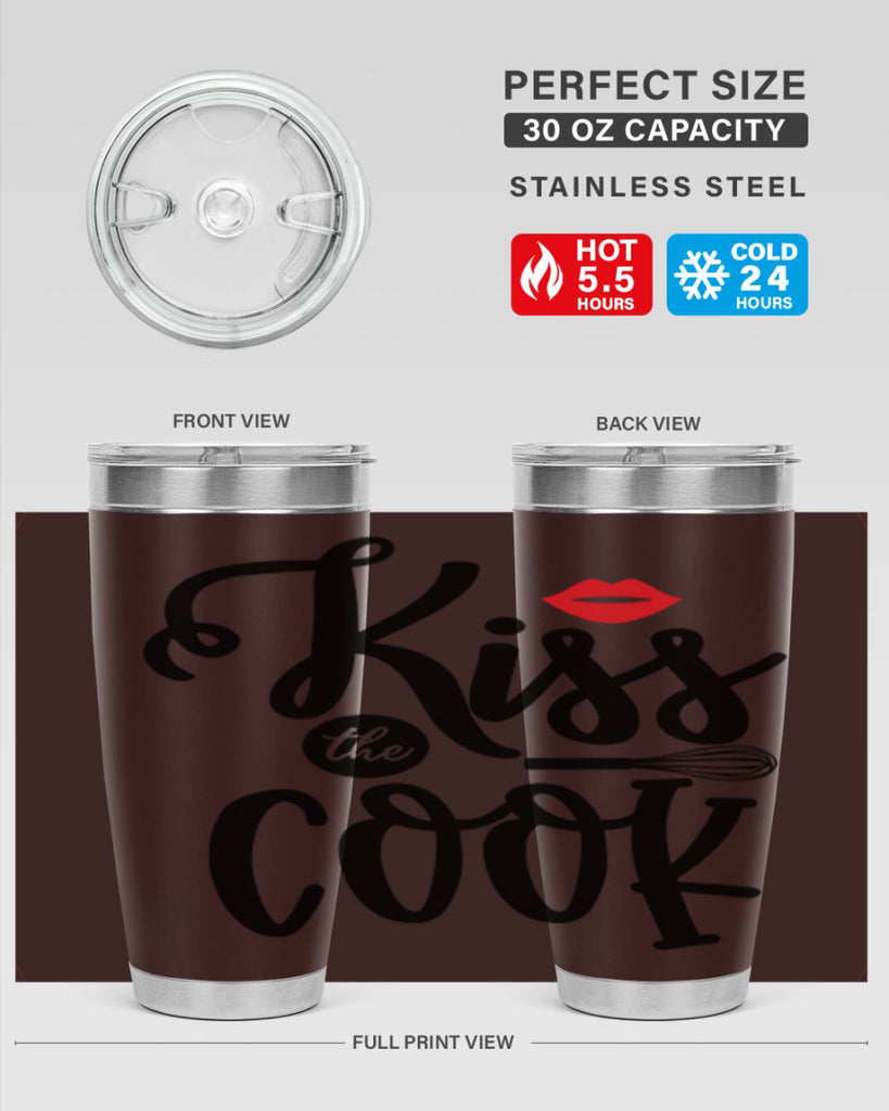 kiss the cook 88#- kitchen- Tumbler