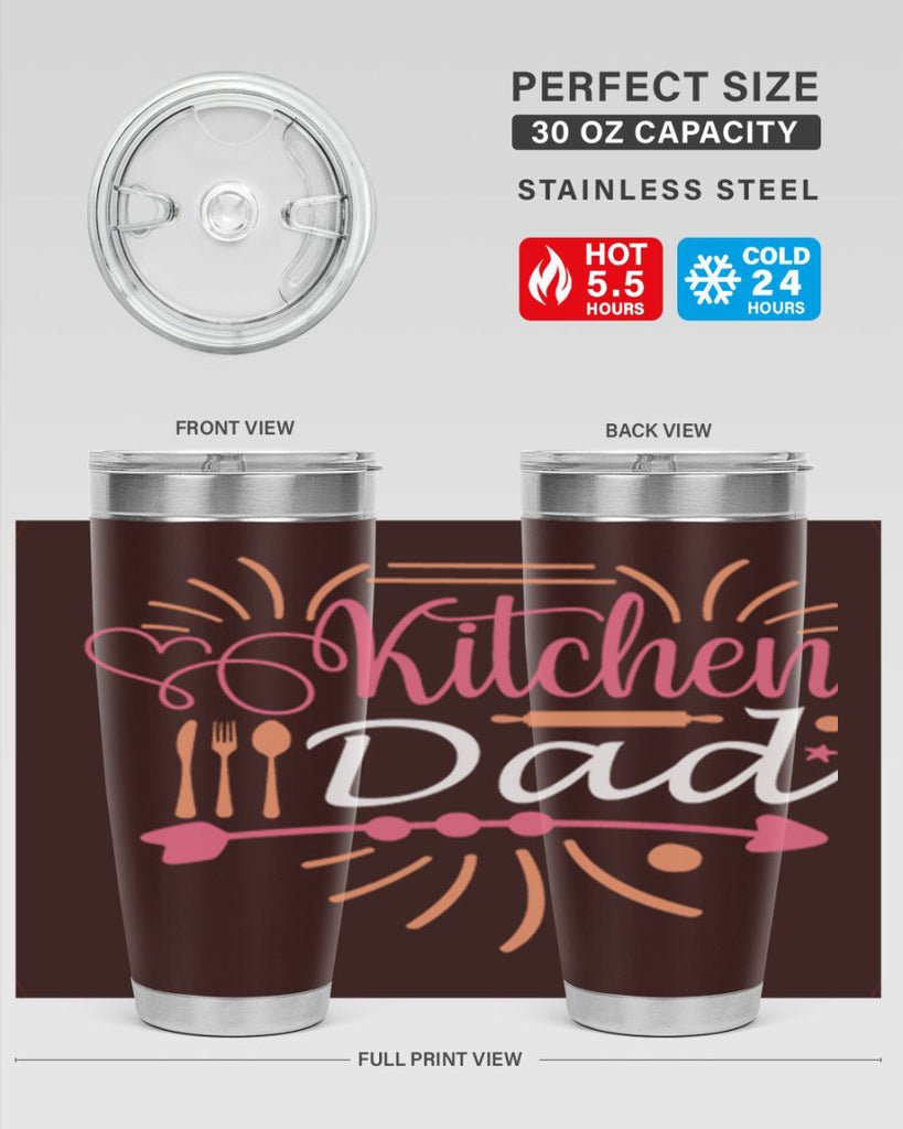 kitchen dad 84#- fathers day- Tumbler