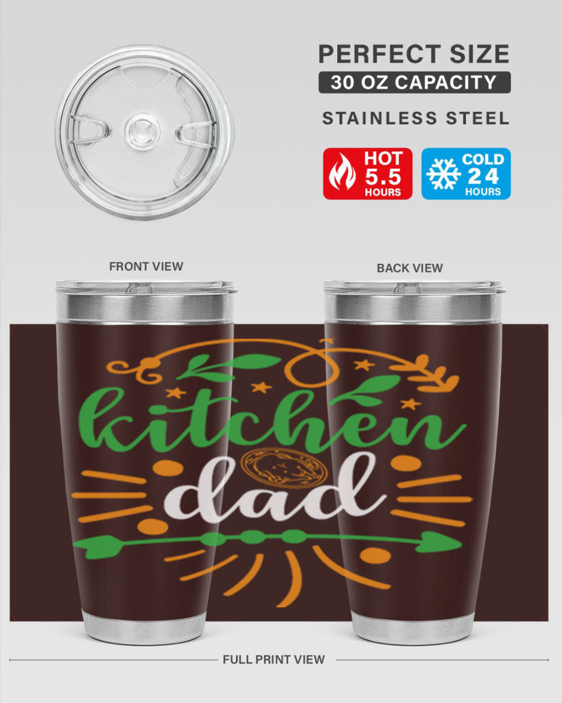 kitchen dad 85#- fathers day- Tumbler