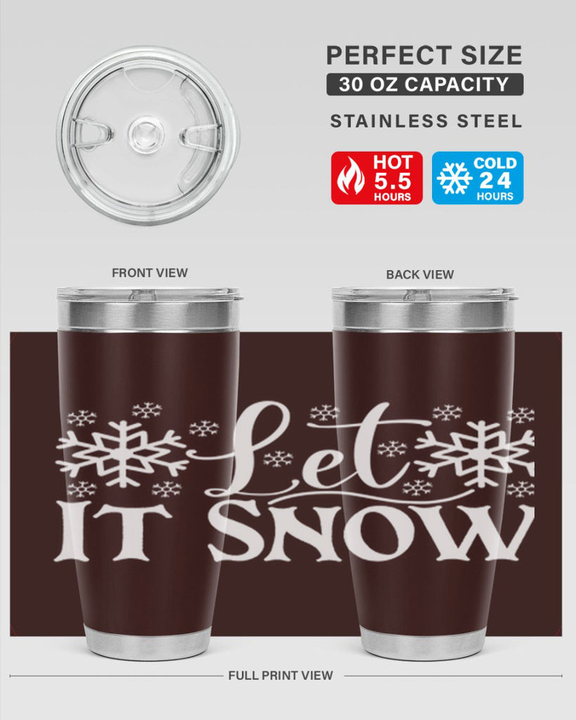let it snow 26#- kitchen- Tumbler