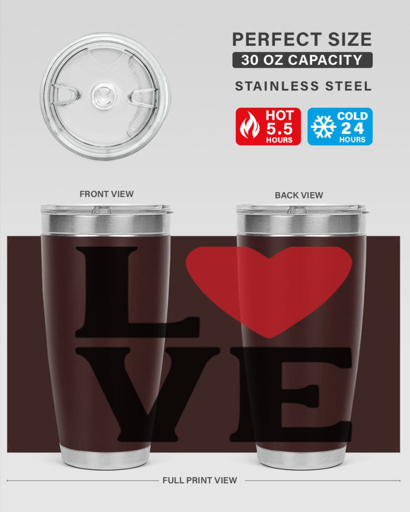 love 20#- valentines day- Tumbler