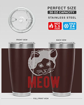 meow Style 69#- cat- Tumbler