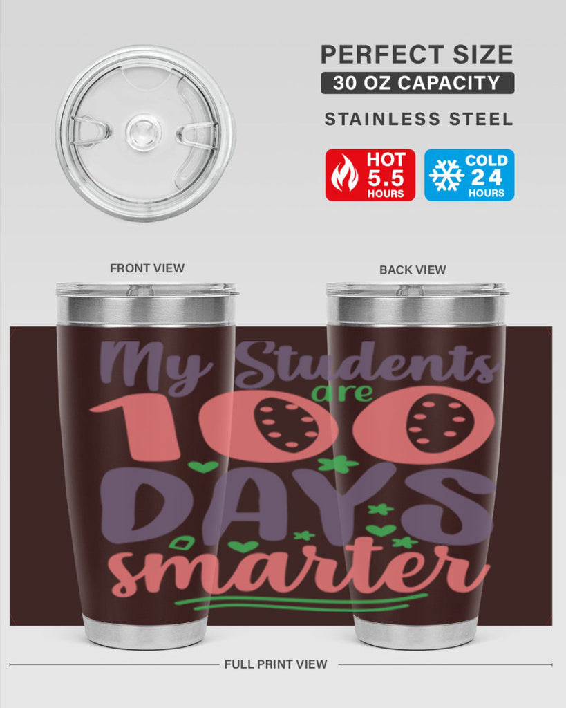 my student are 100 days 14#- 100 days of school- Tumbler