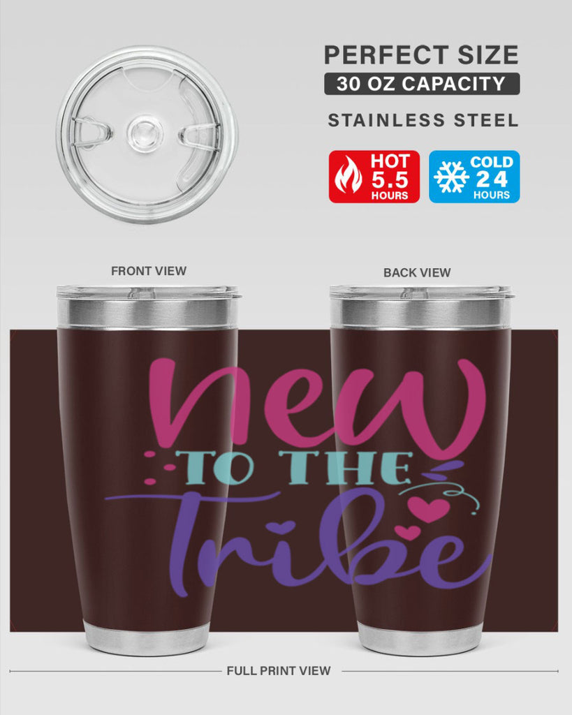 new to the tribe Style 212#- baby- tumbler