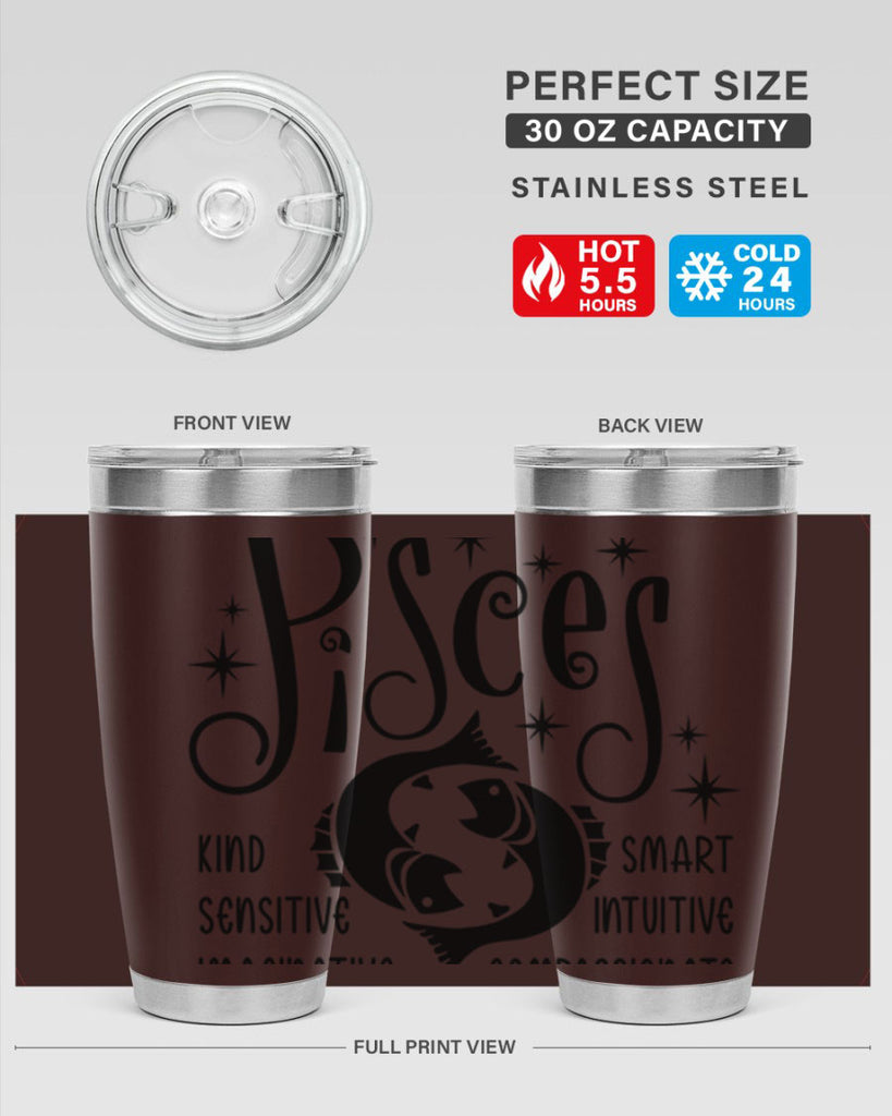 pisces 365#- zodiac- Tumbler