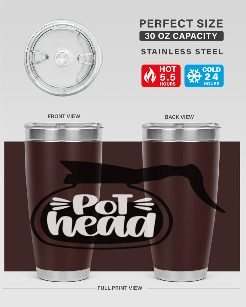 pot head 45#- coffee- Tumbler