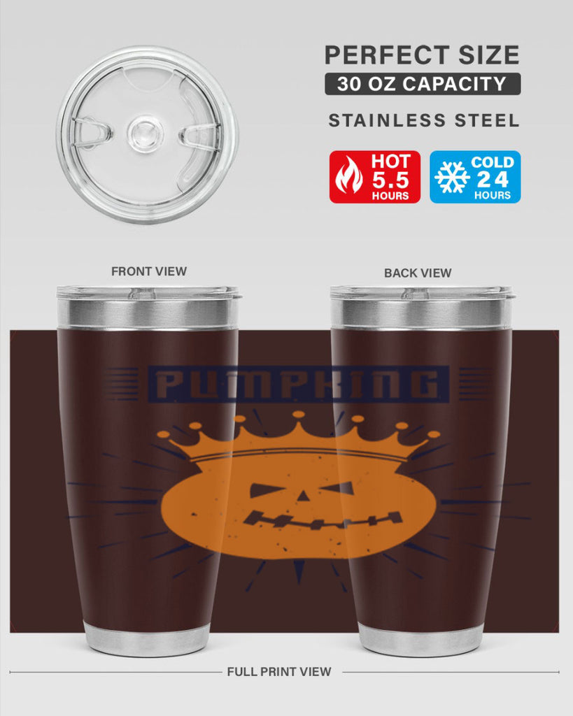 pumpking 135#- halloween- Tumbler