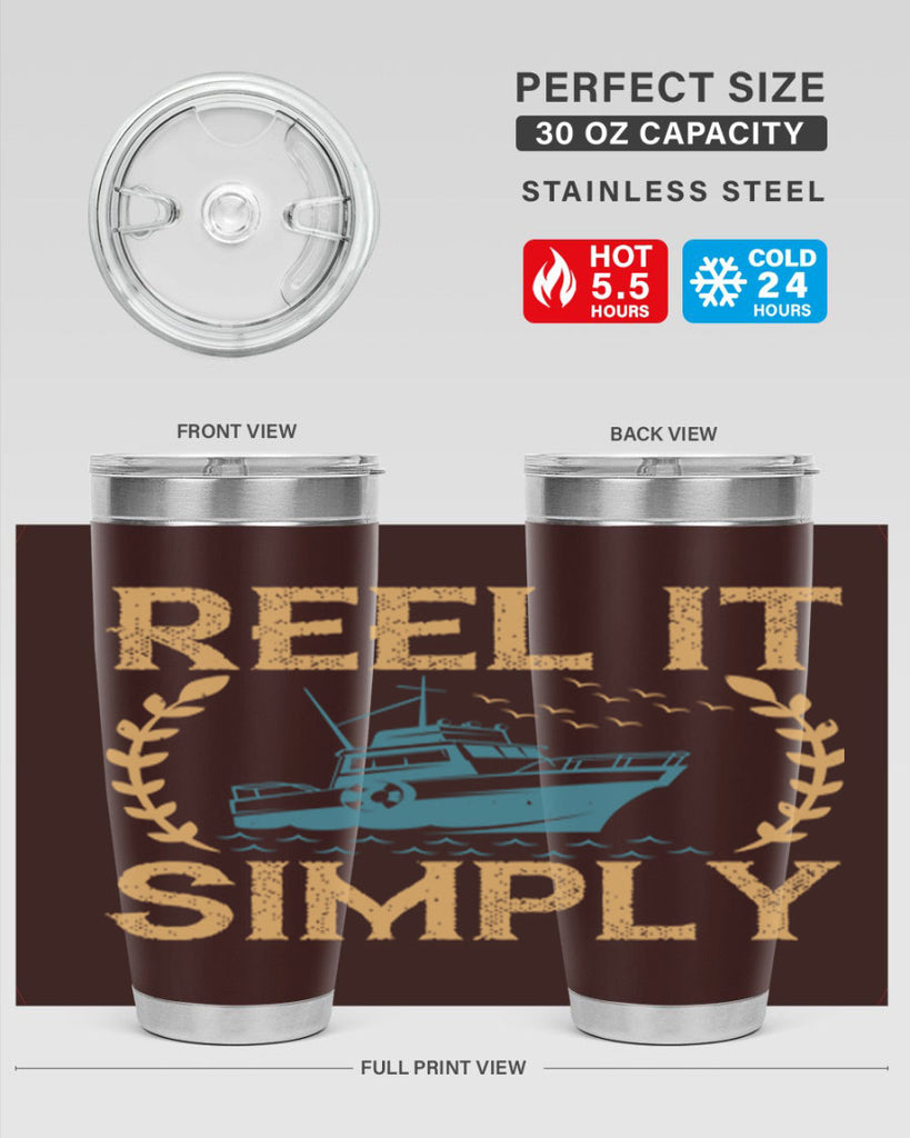 reel it simply 239#- fishing- Tumbler