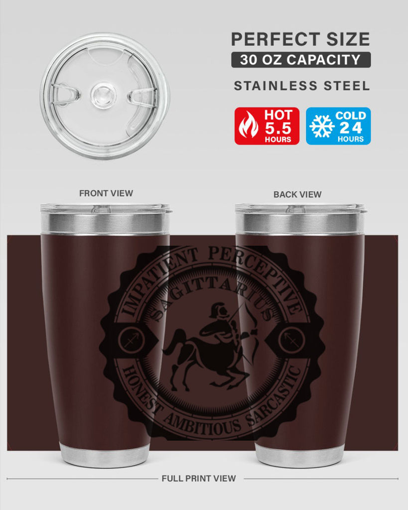 sagittarius 35#- zodiac- Tumbler