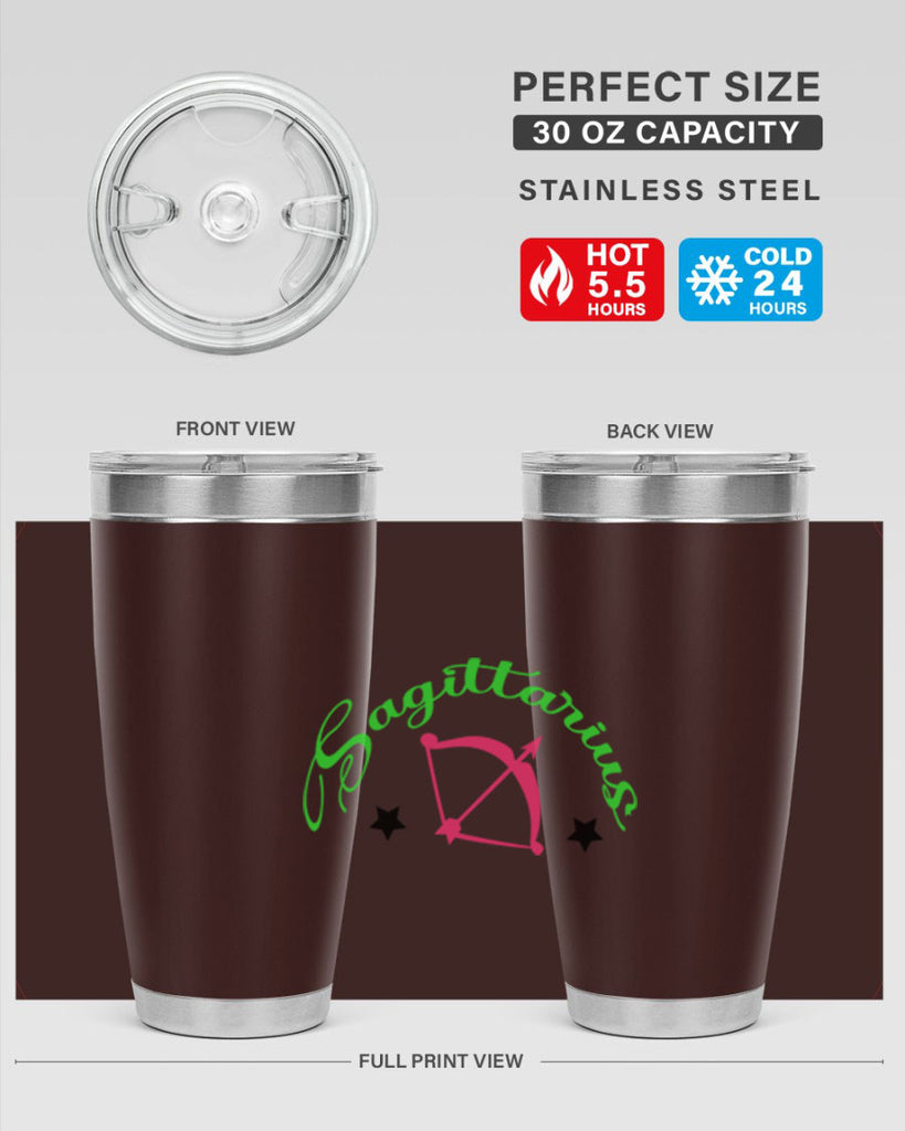 sagittarius 404#- zodiac- Tumbler