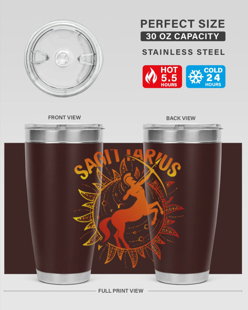 sagittarius 415#- zodiac- Tumbler