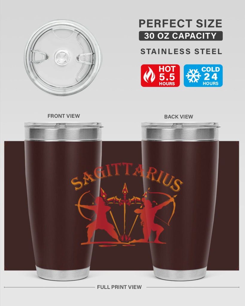 sagittarius 416#- zodiac- Tumbler