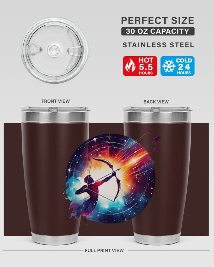sagittarius 419#- zodiac- Tumbler