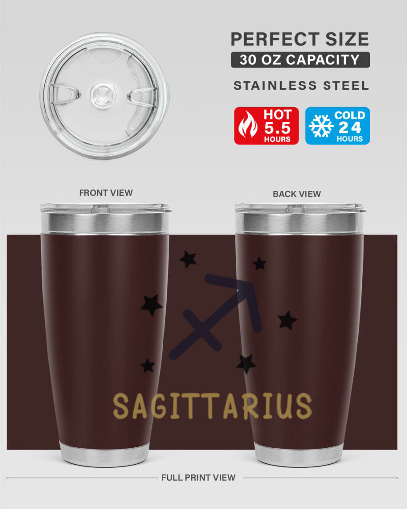 sagittarius 422#- zodiac- Tumbler
