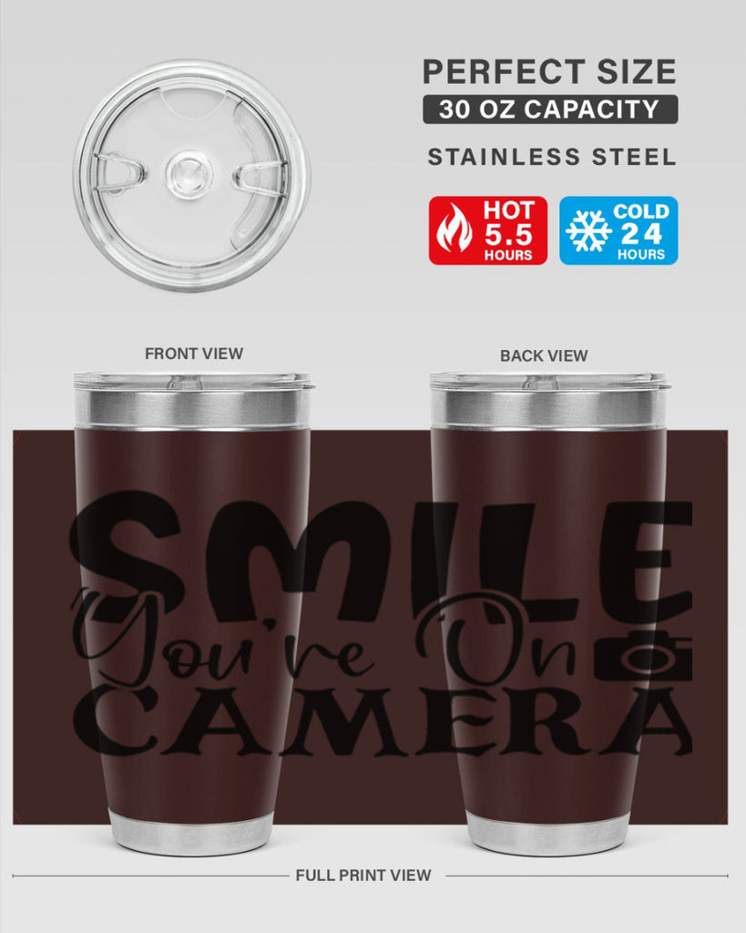 smile you’re on camera 51#- home- Tumbler