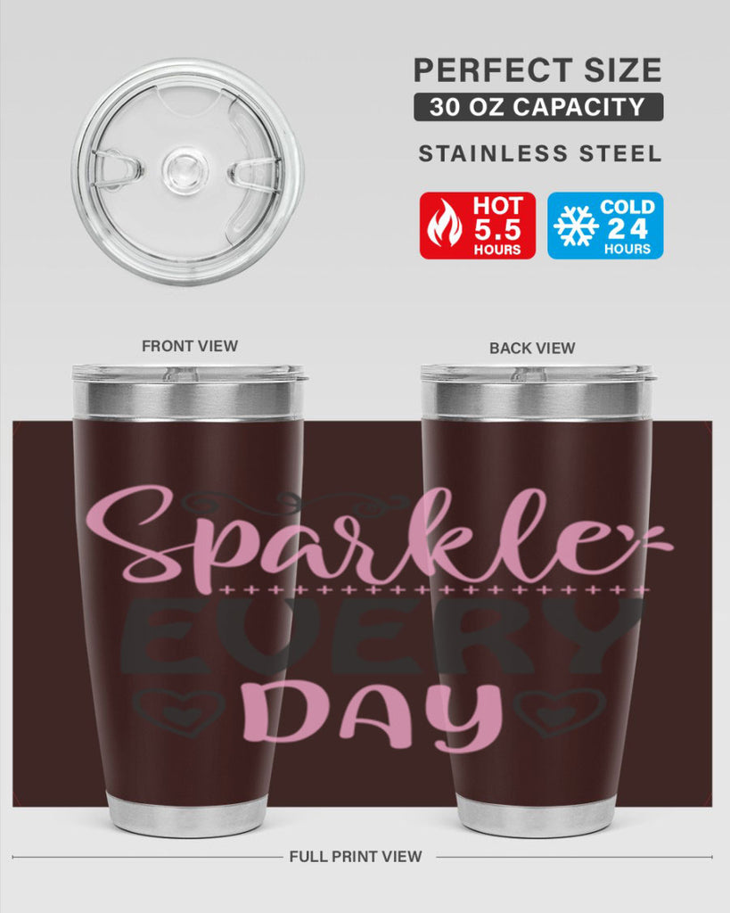 sparkle every day Style 1#- make up- Tumbler