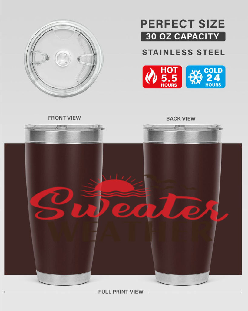 sweater weather 584#- fall- Tumbler