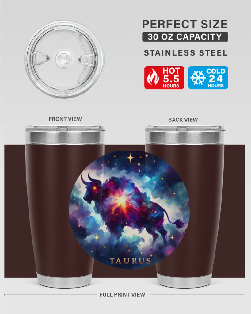 taurus 512#- zodiac- Tumbler