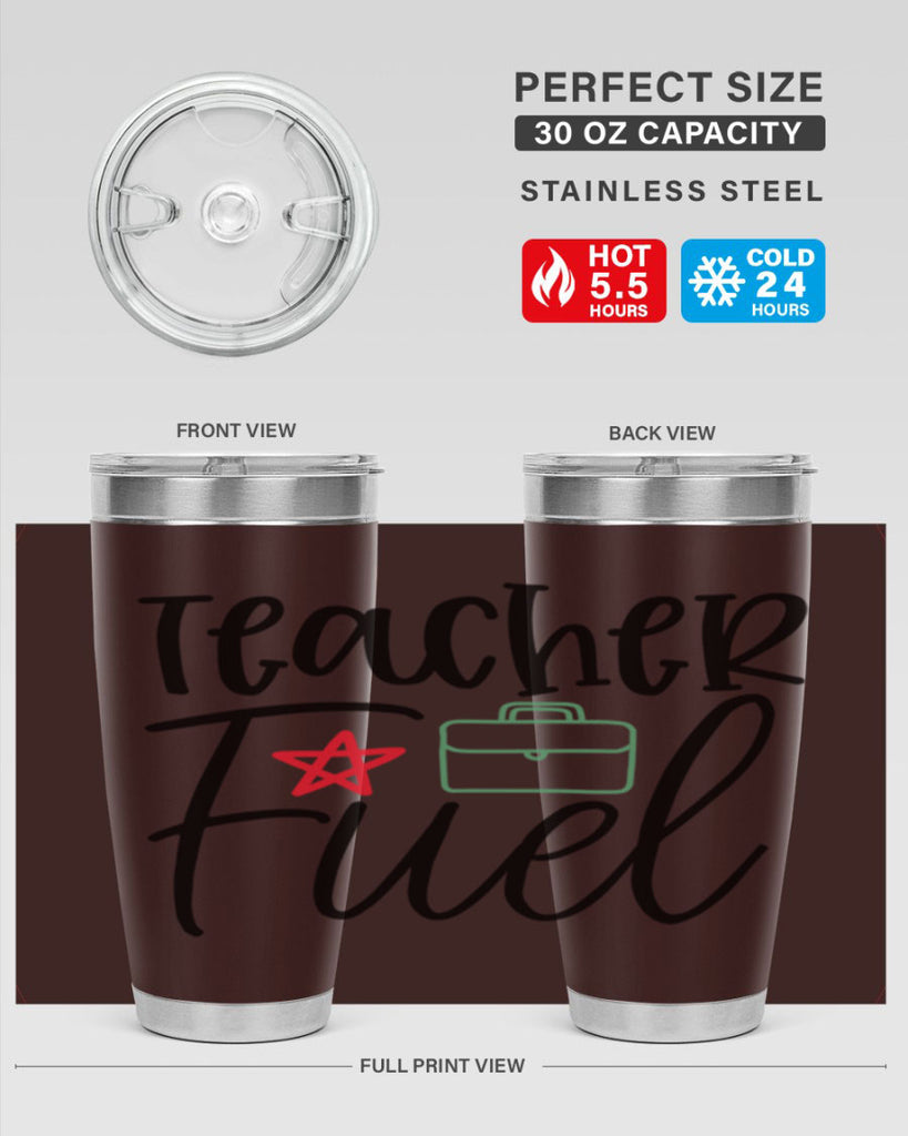 teacher fuel Style 145#- teacher- tumbler