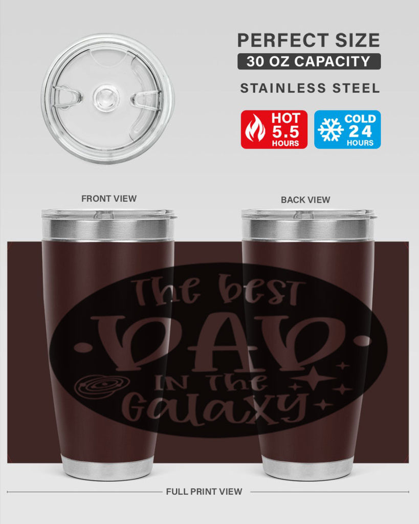 the best dad in the galaxy 18#- fathers day- Tumbler