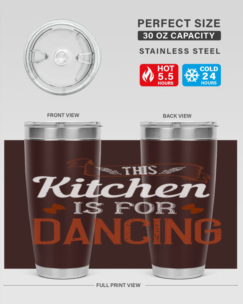 this kitchen is for dancing 11#- cooking- Tumbler