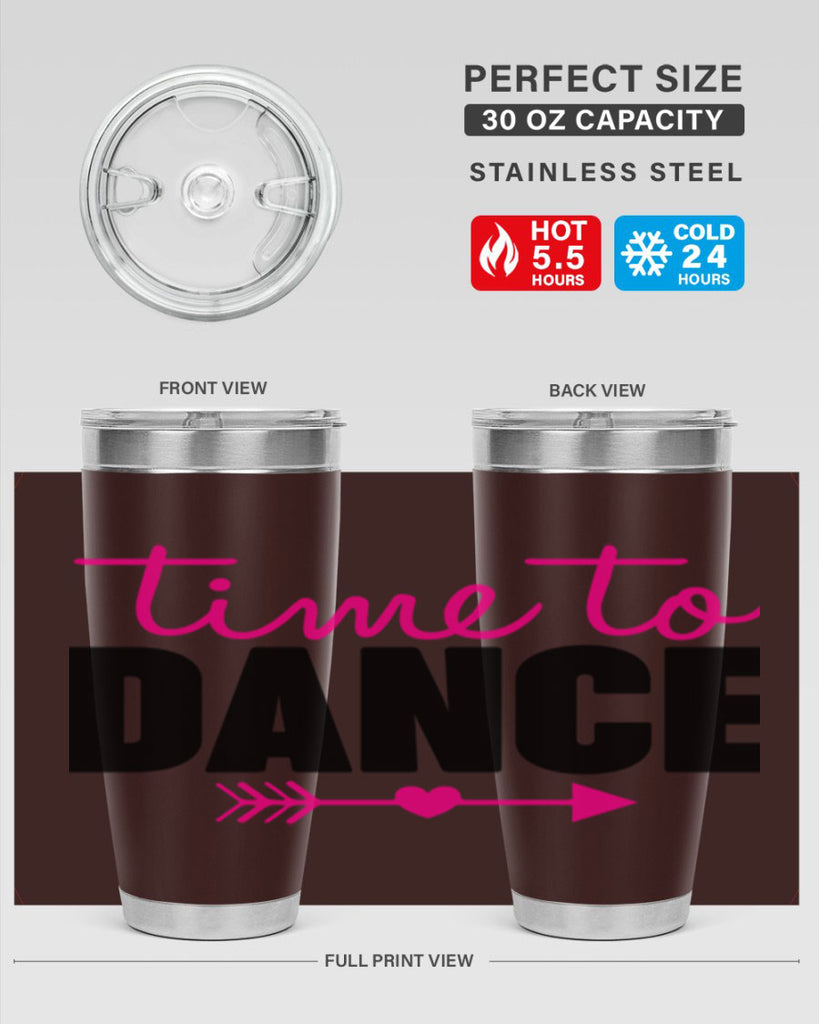 time to dance 83#- ballet- Tumbler