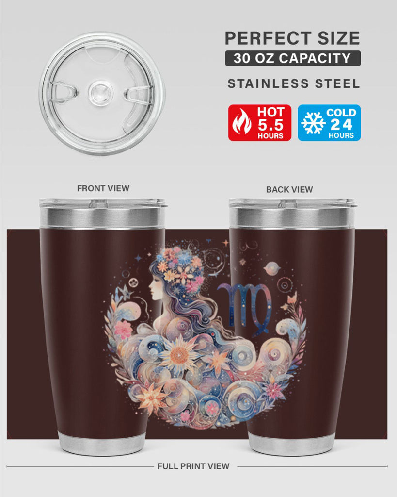 virgo 553#- zodiac- Tumbler