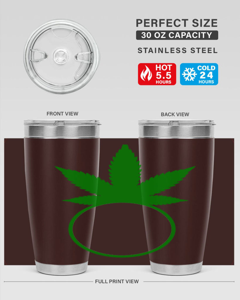 weed 280#- marijuana- Tumbler