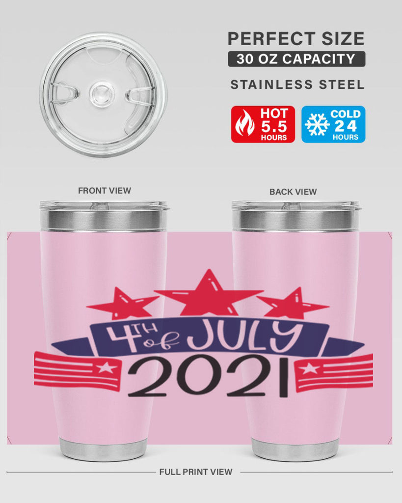 4th Of July Style 140#- Fourt Of July- Tumbler
