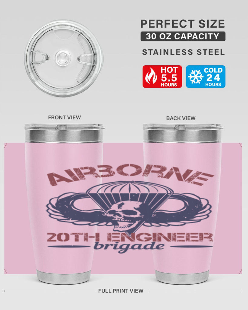 AIRBORNE TH ENGINEER BRIGADE Style 72#- engineer- tumbler