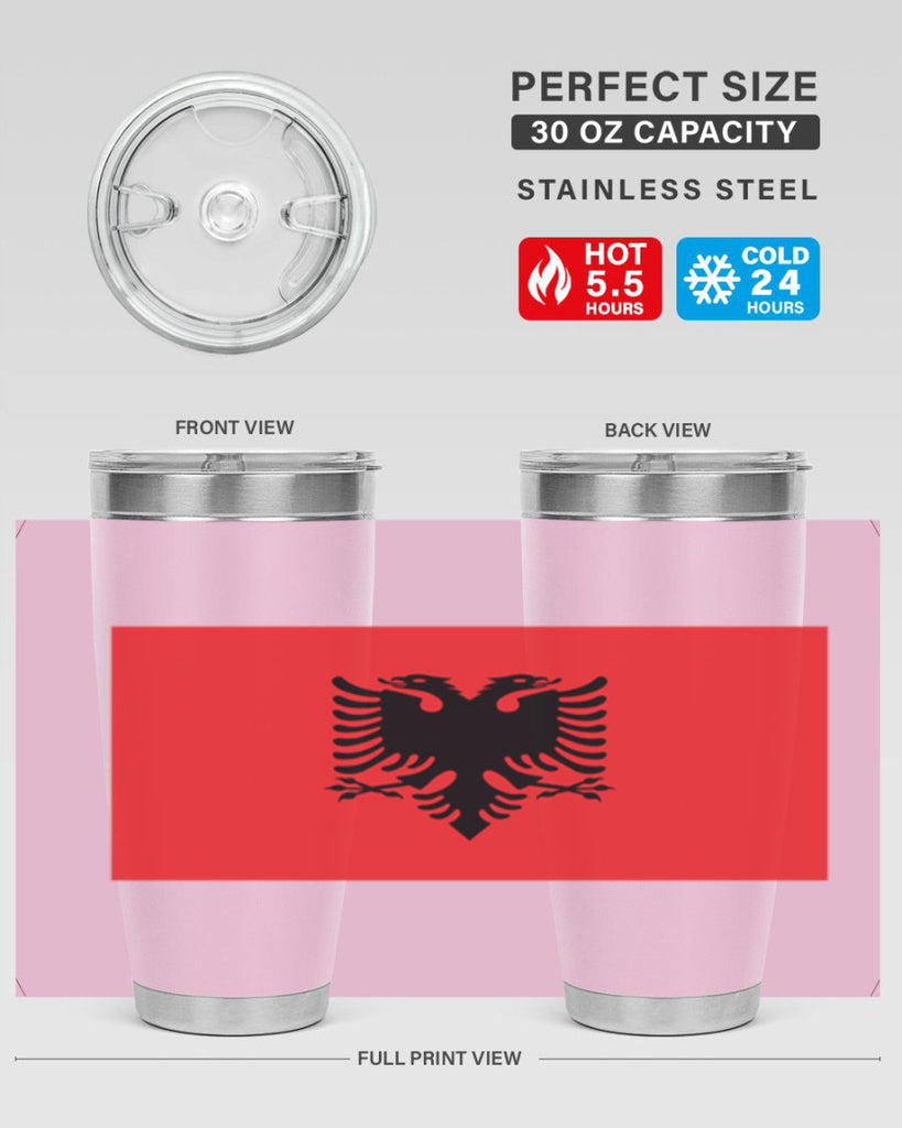 Albania 196#- world flags- Tumbler