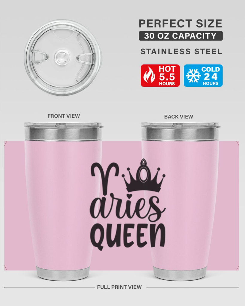 Aries queen 118#- zodiac- Tumbler