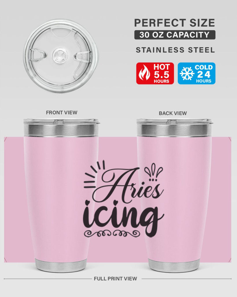 Ariesicing 105#- zodiac- Tumbler