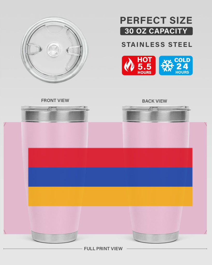 Armenia 190#- world flags- Tumbler