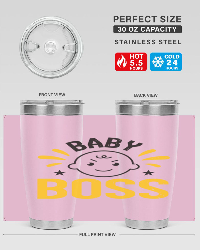 Baby Boss Style 6#- baby shower- tumbler