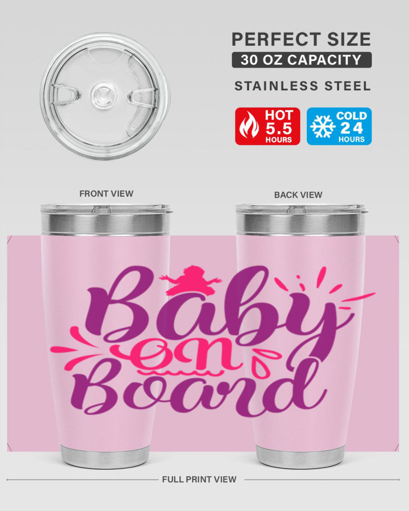 Baby On Board Style 289#- baby- tumbler