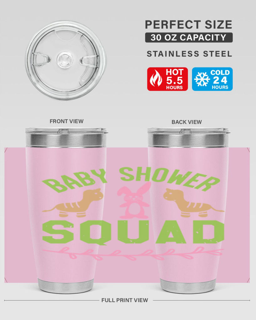 Baby Shower Squad Style 47#- baby shower- tumbler