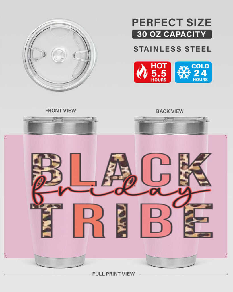 Black friday tribe 46#- fall- Tumbler