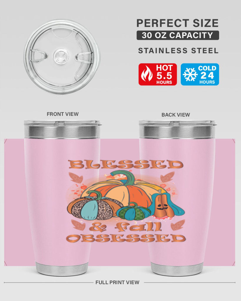 Blessed Fall Obsessed 49#- fall- Tumbler