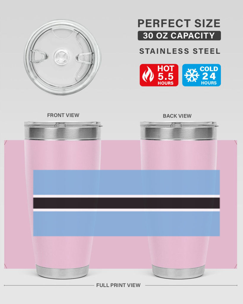 Botswana 175#- world flags- Tumbler