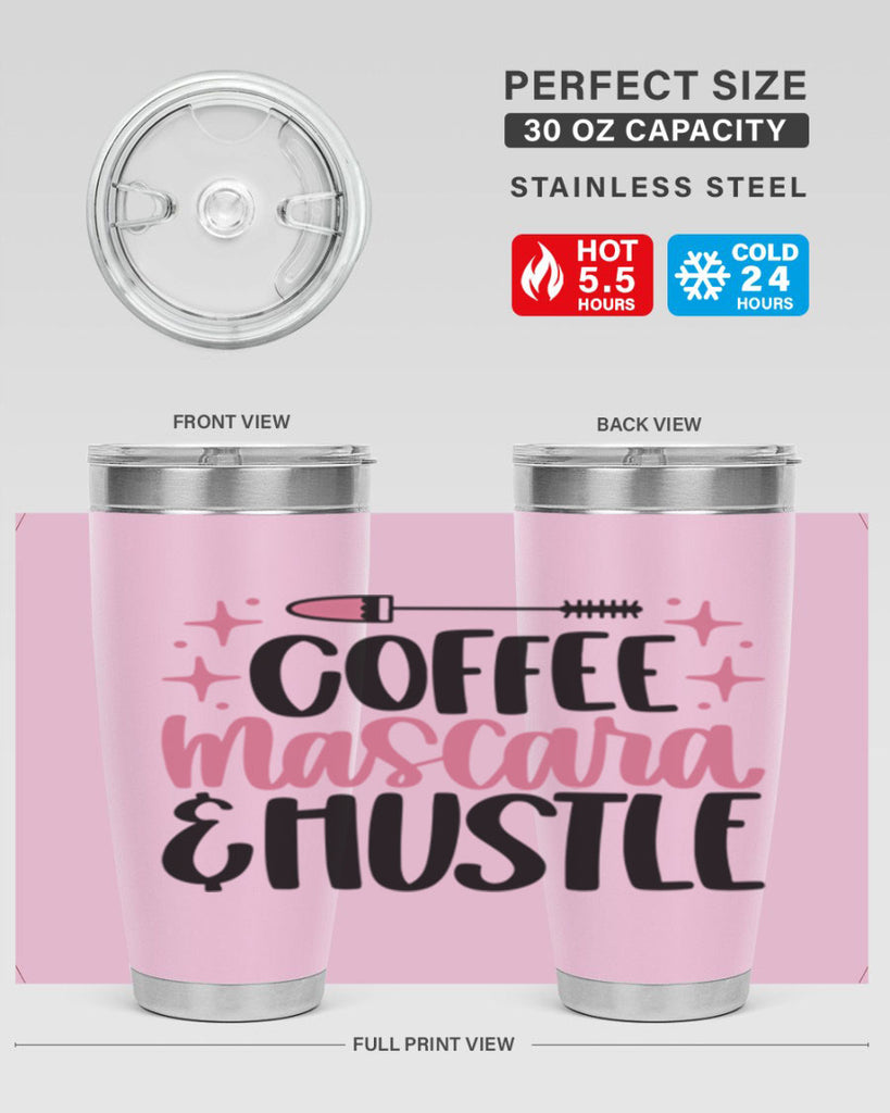 Coffee Mascara Hustle Style 109#- make up- Tumbler