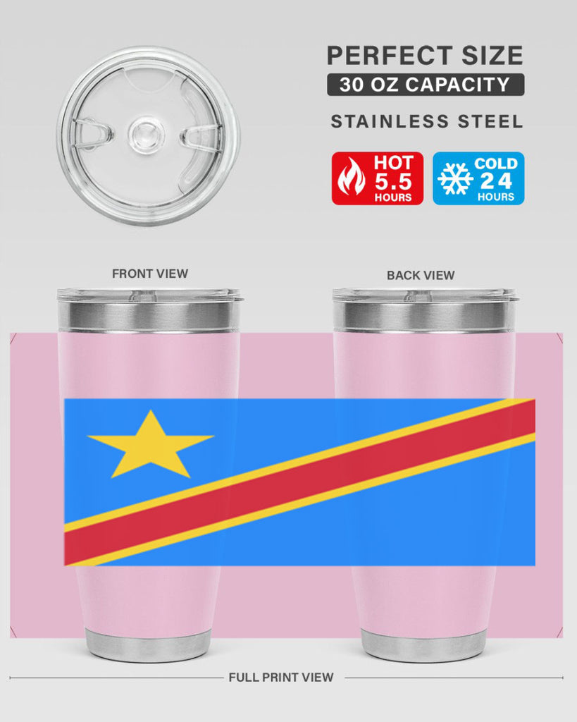 Congo Democratic Republic of the 159#- world flags- Tumbler