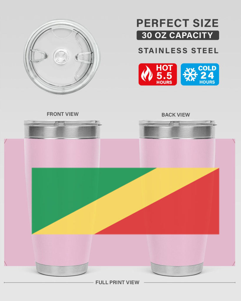 Congo Republic of the 158#- world flags- Tumbler