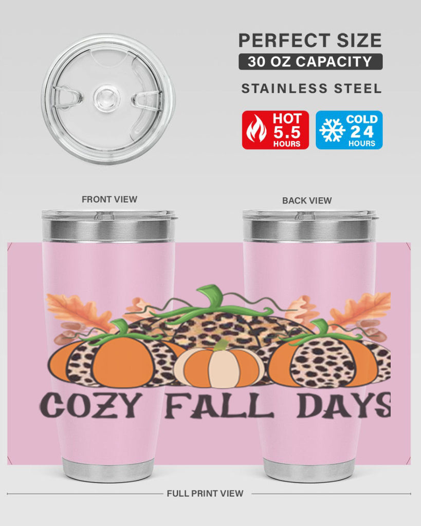 Cozy fall days 61#- fall- Tumbler