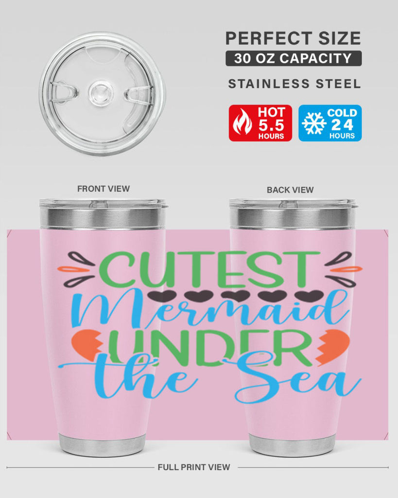 Cutest Mermaid Under The Sea 109#- mermaid- Tumbler