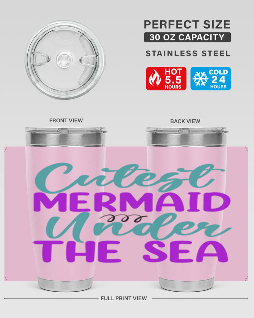 Cutest Mermaid Under The Sea 89#- mermaid- Tumbler